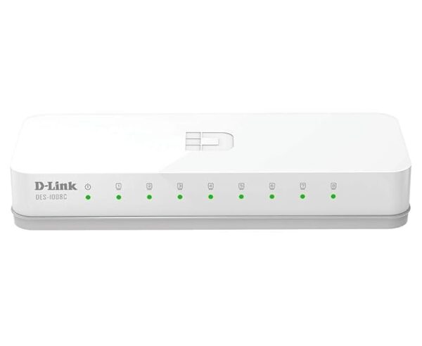 D-Link DES-1008C 8-Port 10/100 Desktop Switch