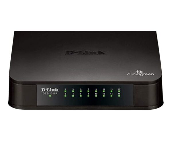 D-Link DES-1016A 16-Port 10/100 16 Ports Network Switch