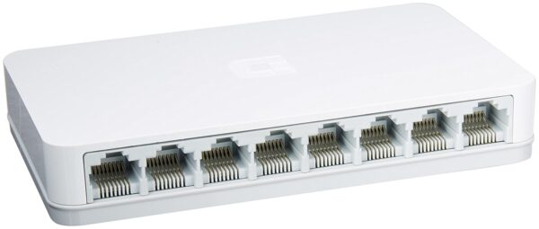 D-Link dgs-1008a 8 Ports 1000 Mbps Network Switch (White)